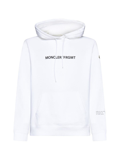 Moncler Sweaters In White