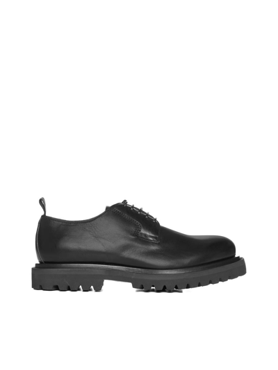 Officine Creative Laced Shoes In Buttero Nero