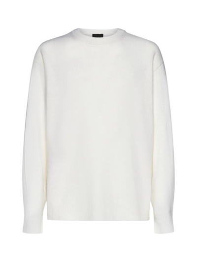 Roberto Collina Sweaters In Ivory