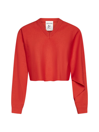Semicouture Sweater In Orange