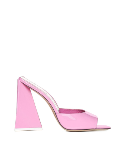 Attico Heeled Sandals The  Woman Color Pink