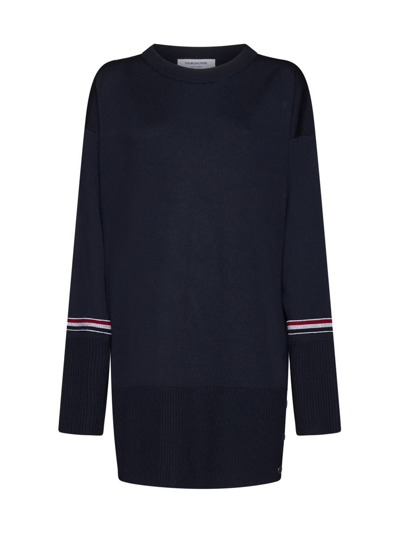 Thom Browne Jumper In Navy