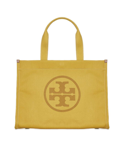 Tory Burch Tote In Yellow
