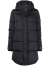 Woolrich Alsea Hooded Down Parka In Black