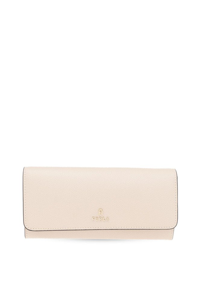 Furla Continental Leather Wallet In Pink