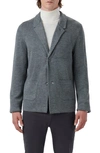 BUGATCHI MERINO WOOL BLEND KNIT BLAZER