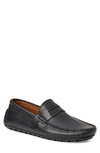 Bruno Magli Xane Driving Penny Loafer In Black Leather