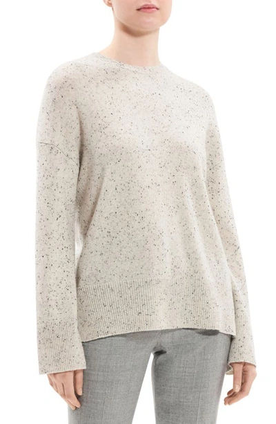 Theory Karenia Sweater In Cream Multi