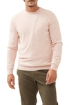 Rodd & Gunn Queenstown Crewneck Sweater In Peach