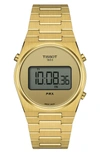 Tissot Prx Digital Watch, 35mm In Gold