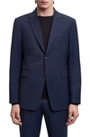 Tiger Of Sweden Justins Blazer In 25d-royal Blue