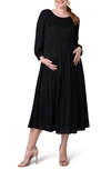 TIFFANY ROSE ISLA MIDI MATERNITY DRESS