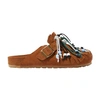 Scarosso Gea Mules In Tan_suede