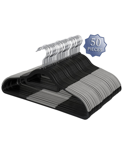 Elama Home 50pc Non Slip Hangers