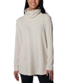 COLUMBIA WOMEN'S HOLLY HIDEAWAY WAFFLE COWL-NECK PULLOVER TOP