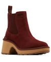 Sorel Hi-line Chelsea Boot In Spice/tawny Buff