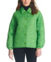 KATE SPADE WOMEN'S FLORAL QUILTED COAT
