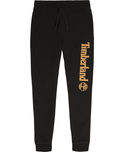 Timberland Big Boys Logo Joggers In Black