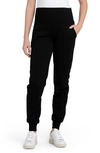 Ripe Maternity Taylor Over The Bump Maternity Joggers In Black