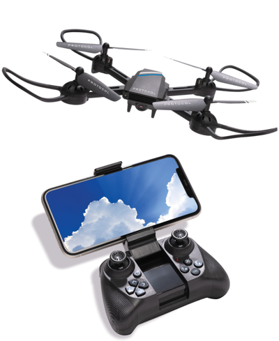 Protocol Tetrad Drone With Live Streaming Camera In Black