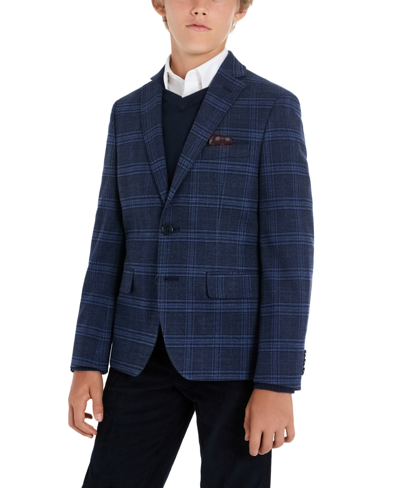 Brooks Brothers Kids' Big Boys Long Sleeve Classic Suit Jacket In Navy