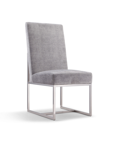 Manhattan Comfort Element Dining Chair In Gray