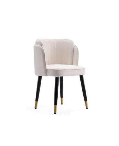 Manhattan Comfort Zephyr Dining Chair In Cream