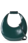 Staud Mini Moon Handbag In Pine