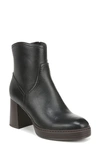 Naturalizer Orlean Booties In Black Vintage Leather