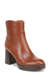 Naturalizer Orlean Booties In Cider Vintage Leather