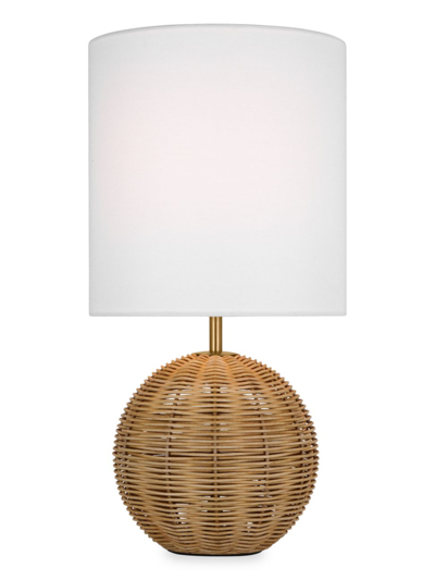 Chapman & Myers Mari Table Lamp In Burnished Brass