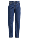 JW ANDERSON WOMEN'S ANCHOR STRAIGHT-LEG MID-RISE JEANS