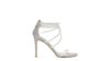 Stuart Weitzman Superglam 100 Strap Sandal The Sw Outlet In Rosewater Pink