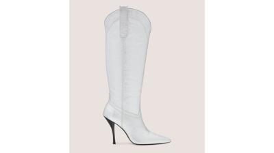 Stuart Weitzman Outwest 100 Boot The Sw Outlet In Silver
