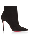 Christian Louboutin Women's So Kate 100 Suede Booties In Black