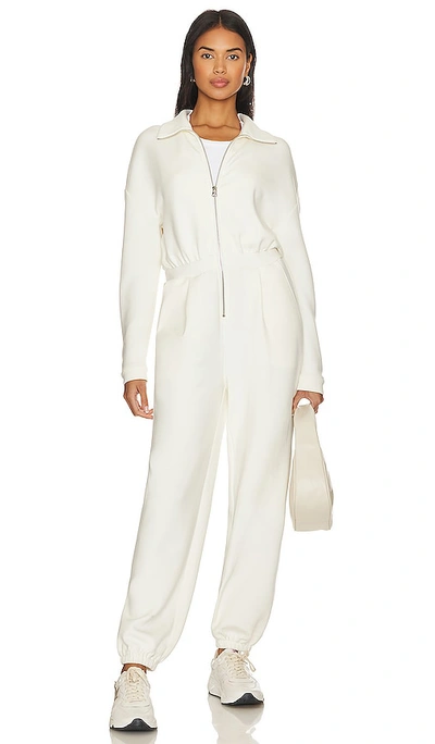 Varley Jessie Jumpsuit In Off White
