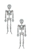 Baublebar Bonafide Bones Mobile Earrings In Silver