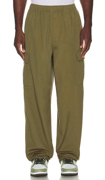 Obey Easy Ripstop Cargo Pant In Field Green