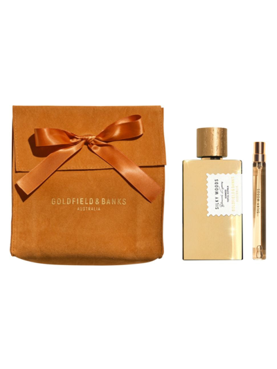 Goldfield & Banks Botanical Series 2-piece Silky Woods Holiday Fragrance Set In Brown