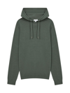 Reiss Holland Wool Hoodie In Ivy Green