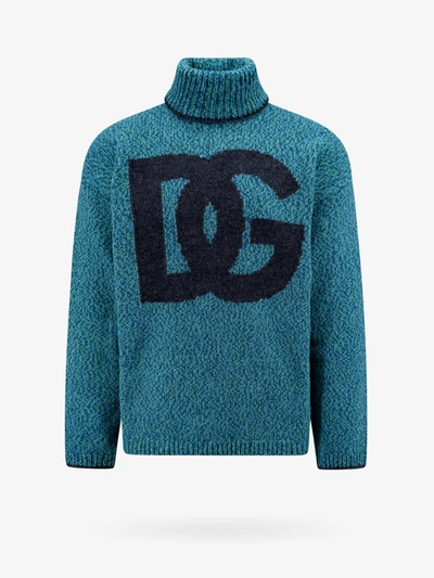 Dolce & Gabbana Sweater In Blue