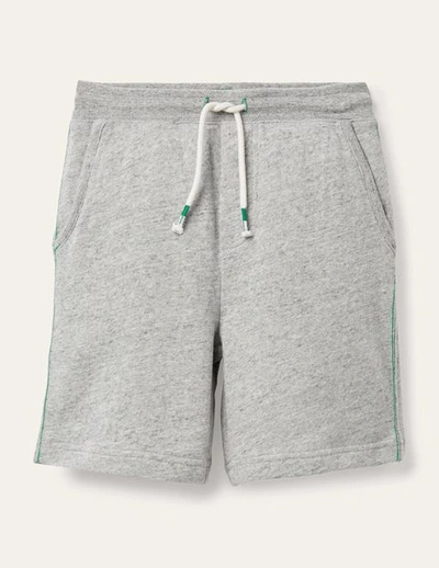 Mini Boden Kids' Essential Sweatshorts Grey Marl Boys Boden