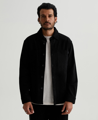 Ag Elias Shirt Jacket In True Black