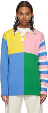 GUEST IN RESIDENCE MULTICOLOR RUGBY POLO