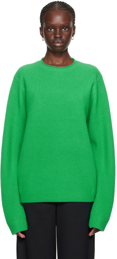 Guest In Residence Cashmere Sweater In Green