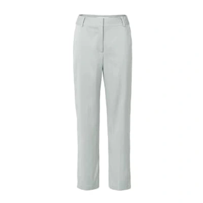 Yaya Northern Droplet Grey Dessin Loose Fit Trouser With Stripe