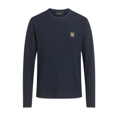 Belstaff Long Sleeved T-shirt In Dark Ink