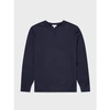 Sunspel Loopback Sweatshirt In Navy In Blue