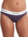 Calvin Klein Modern Cotton Bikini In Nightshade
