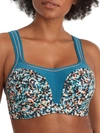 Panache Ultimate High Impact Underwire Sports Bra In Abstract Animal